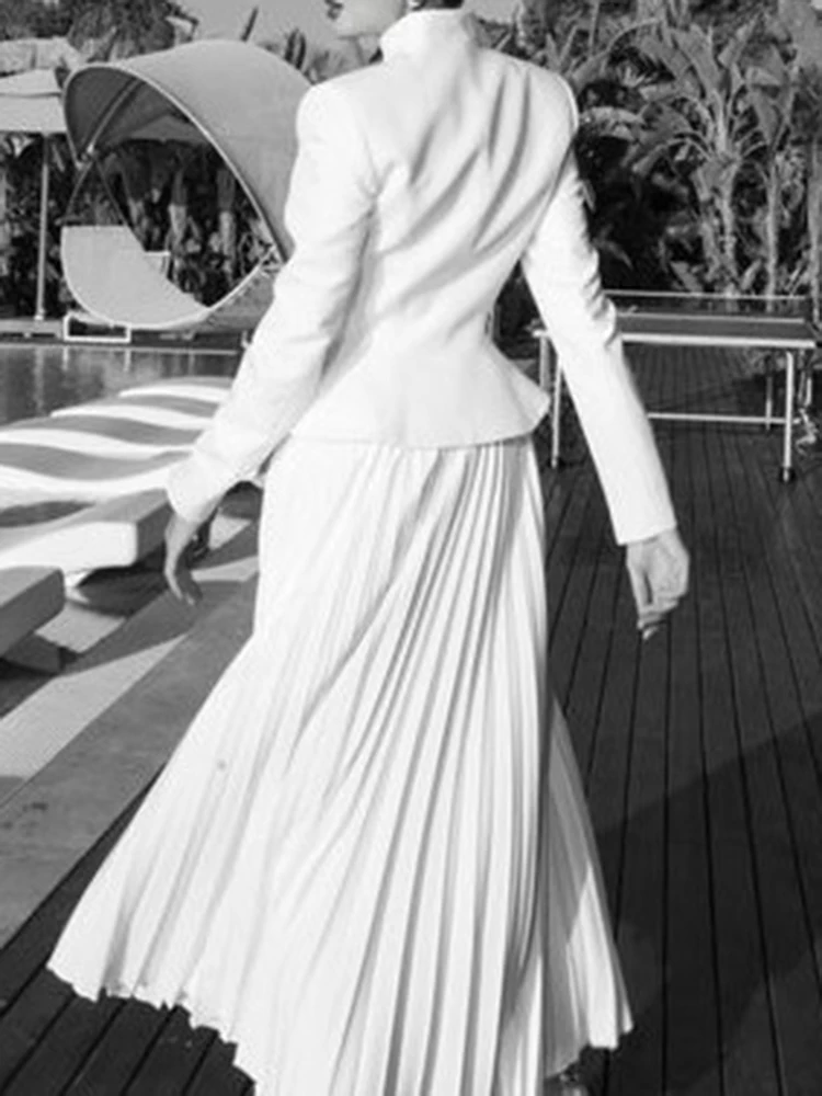 Twotwinstyle однотонный комплект из двух предметов для женщин - Фотография_6