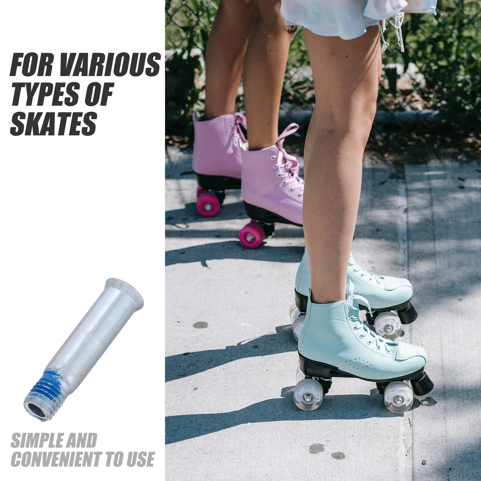 Легкие шипы для катания на роликовых коньках - Фотография_5