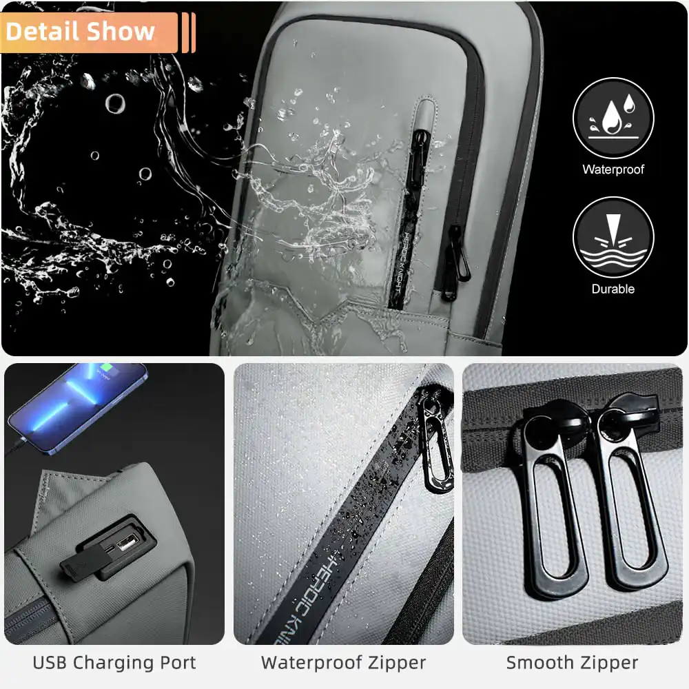 Рюкзак heroic knight для ноутбука 14 дюймов - Фотография_5