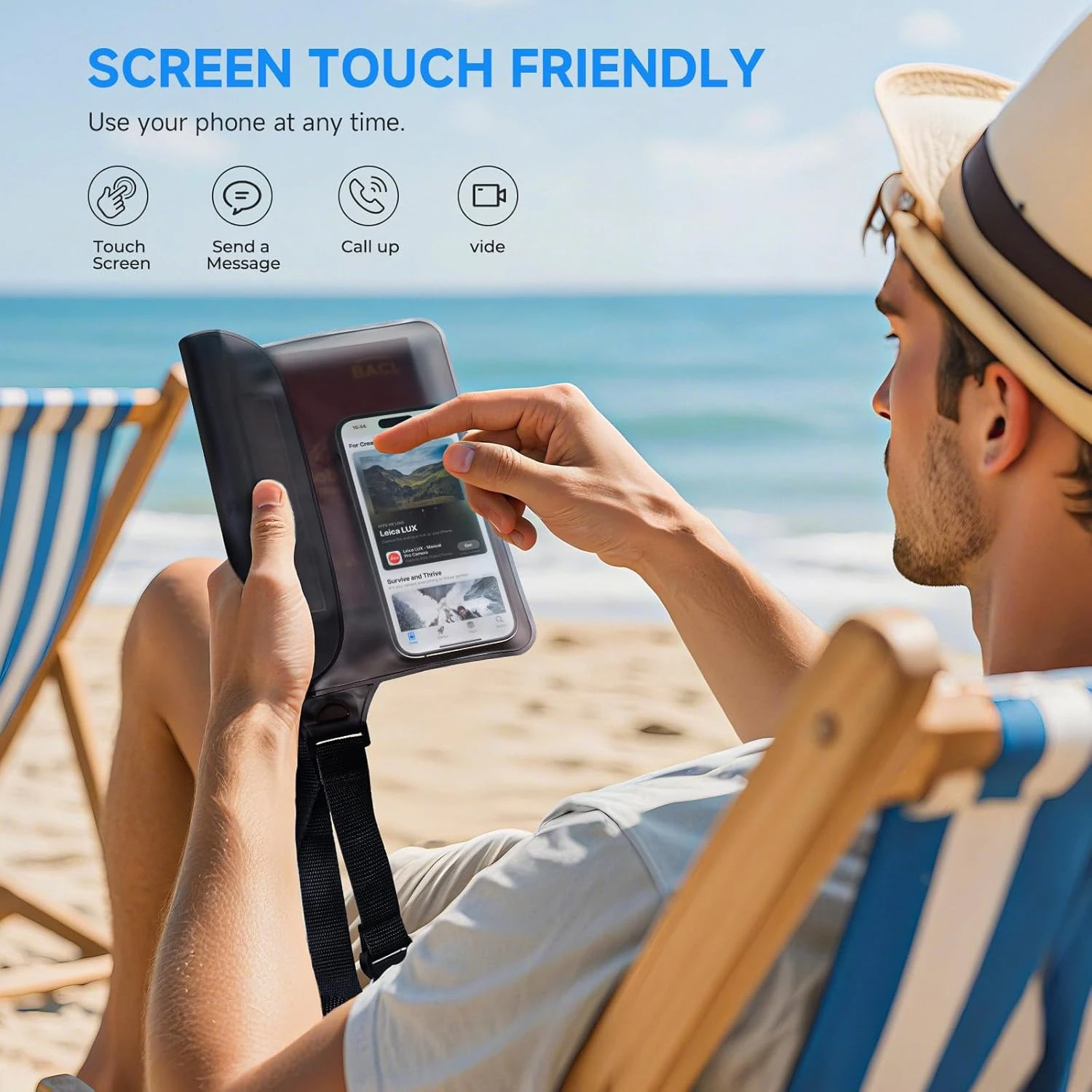 Водонепроницаемая поясная сумка - Фотография_4