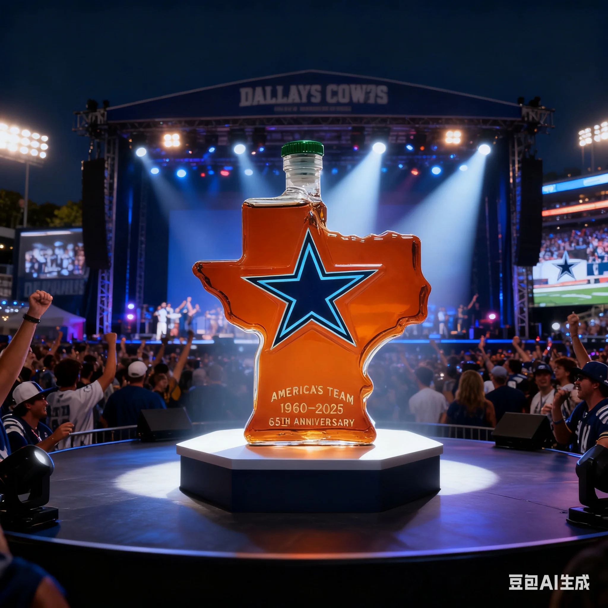 Набор графинов для виски для ковбоев даллас - Фотография_6