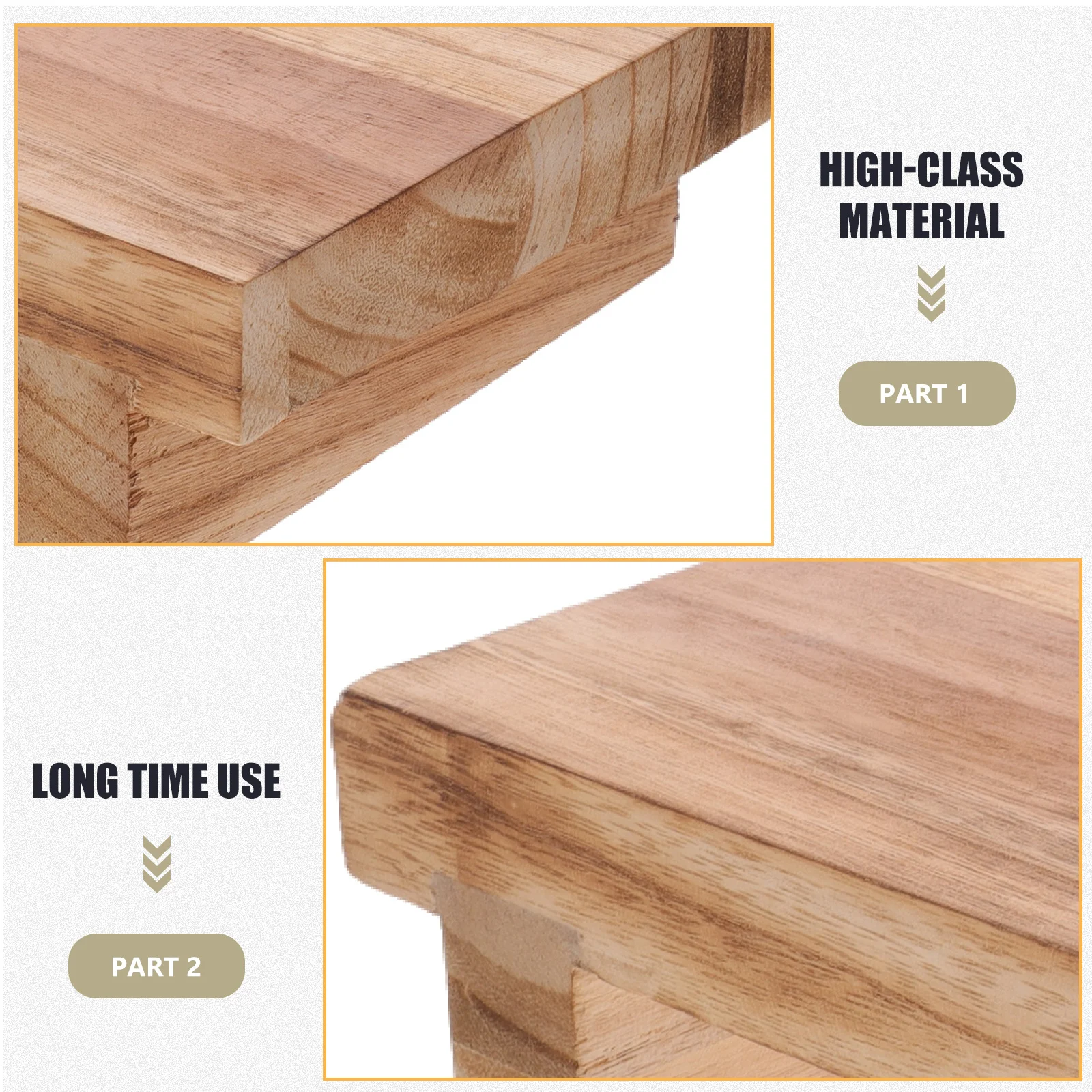 Маленькая деревянная подставка для ног - Фотография_5