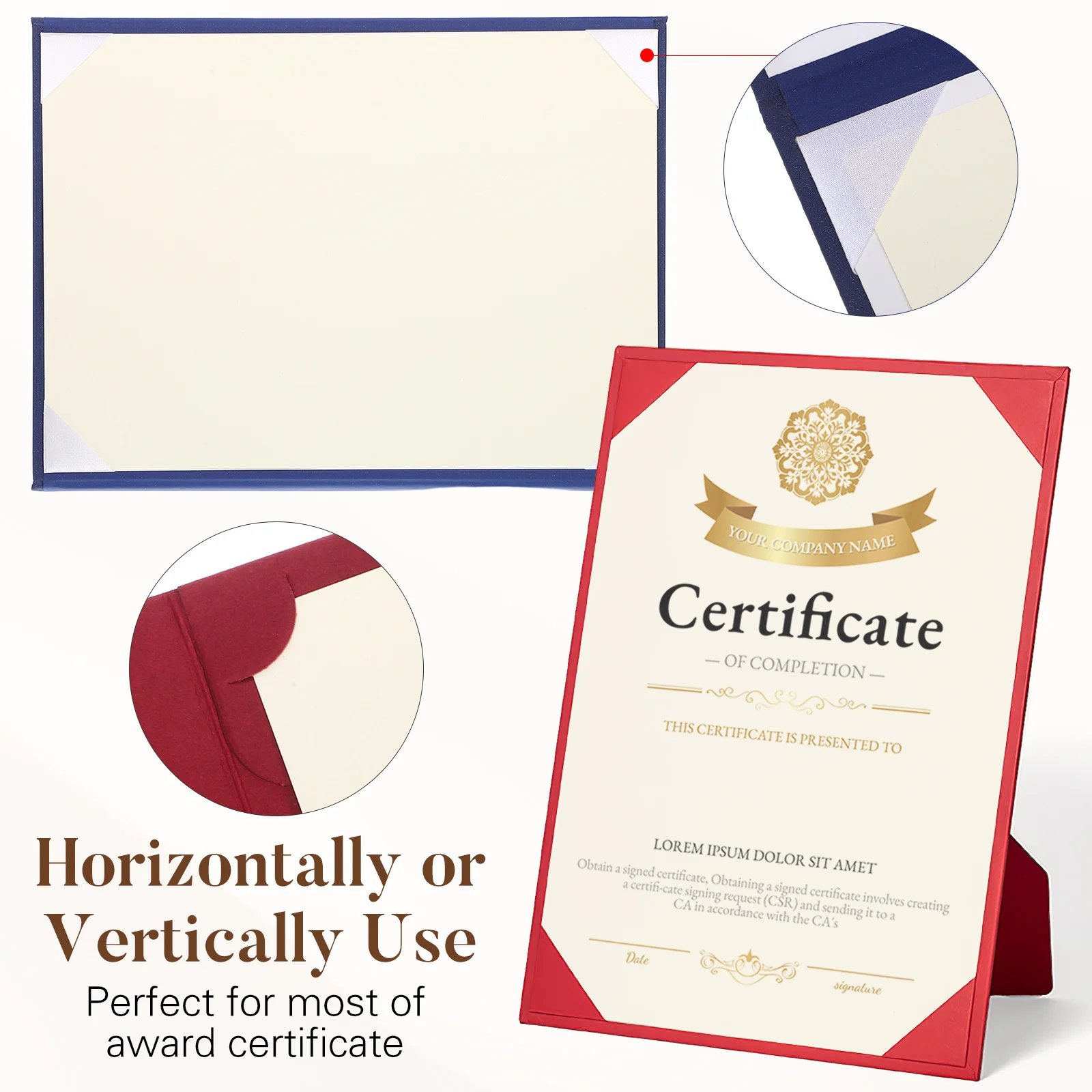 Пустая бумага для сертификата с гладкими краями для печати на заказ - Фотография_5