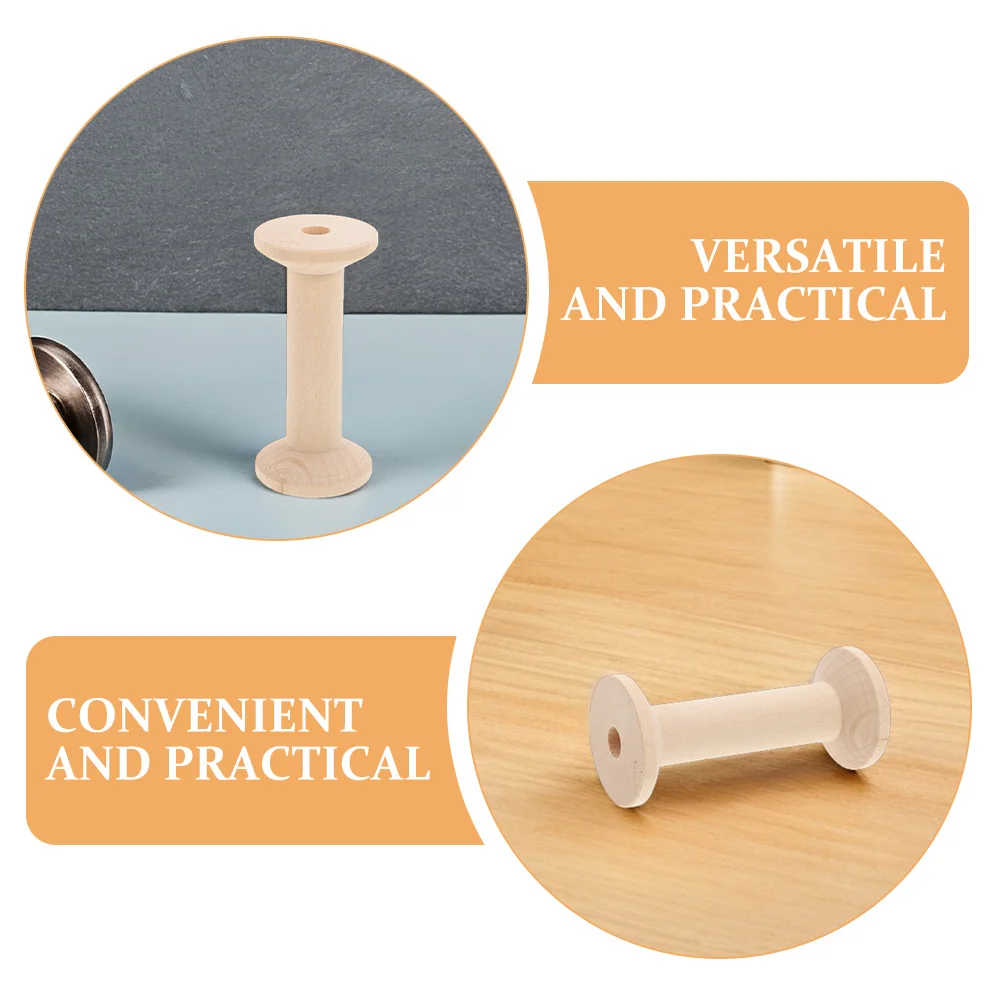 Набор деревянных бобок с гладкой отделкой - Фотография_3