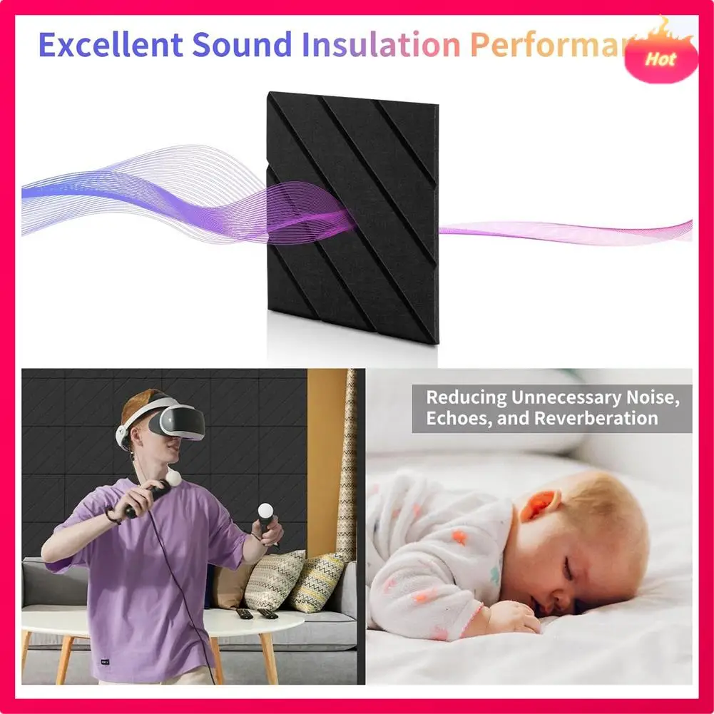 Новые акустические панели 12 шт.