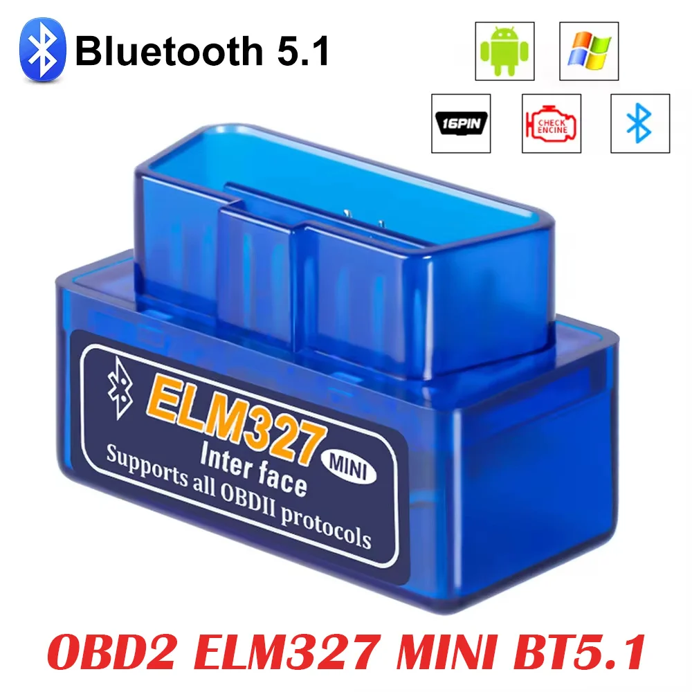 Elm327 mini obd2 bluetooth 5
