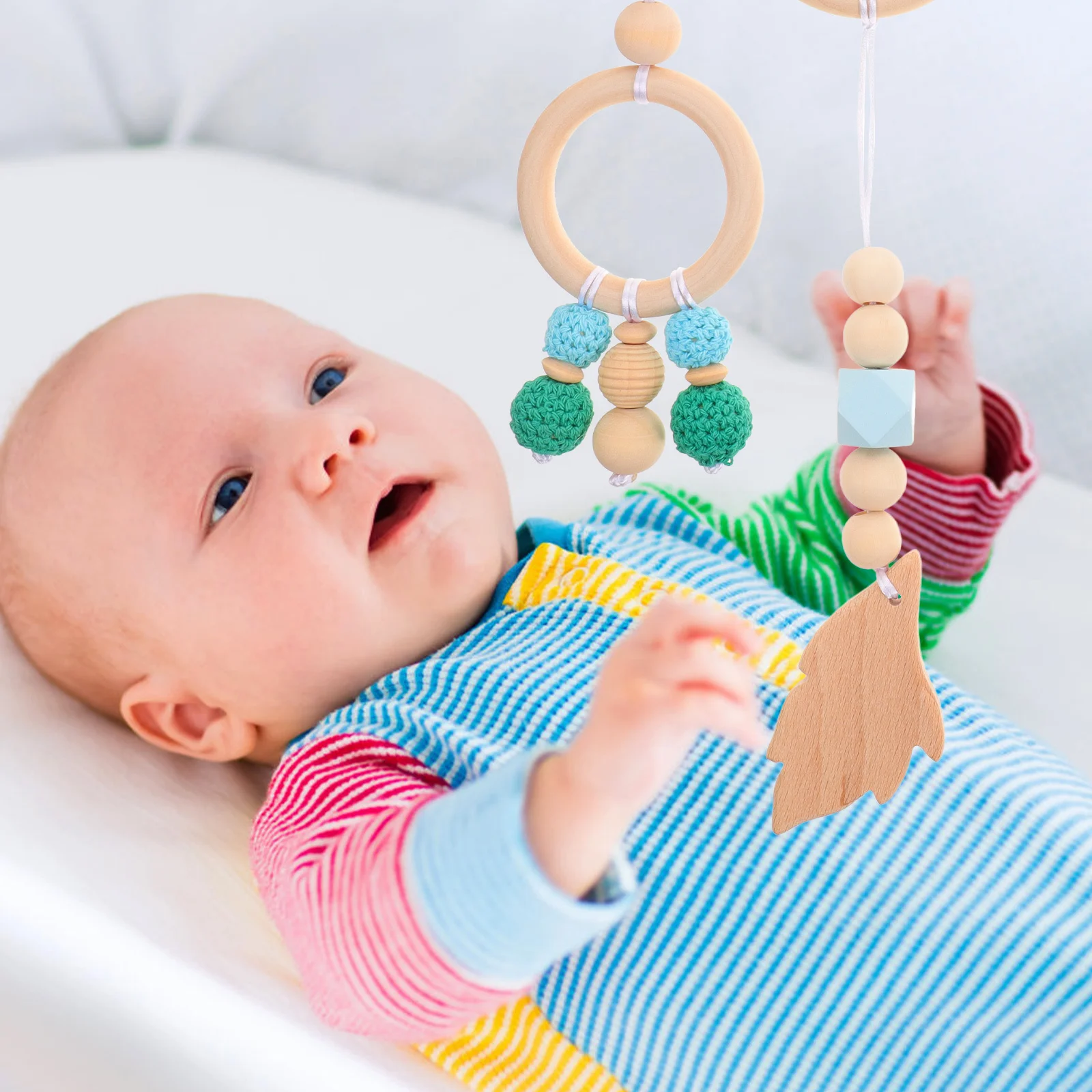 Деревянная подвесная погремушка - Фотография_2