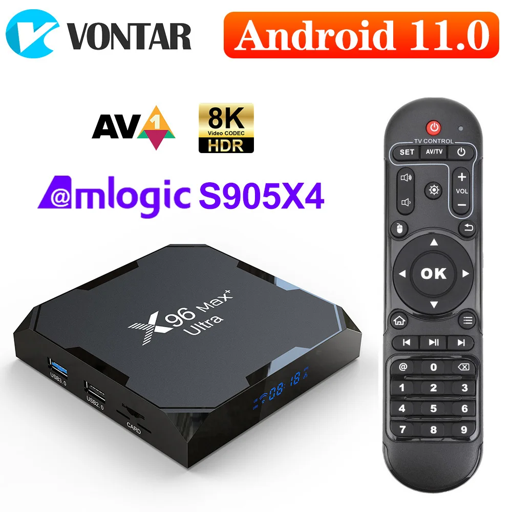X96max plus ultra smart tv box