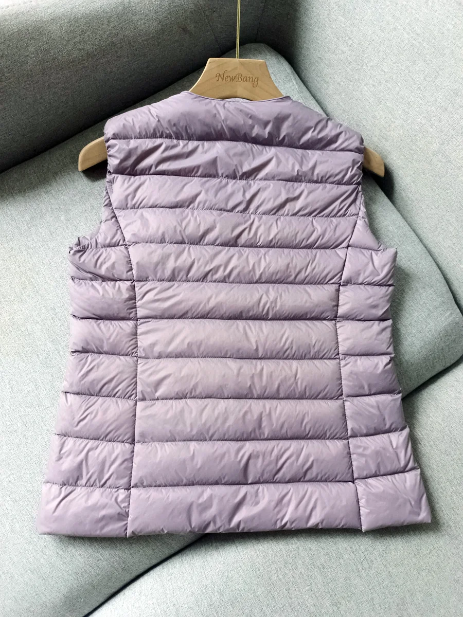 Жилет женский из матовой ткани - Фотография_2