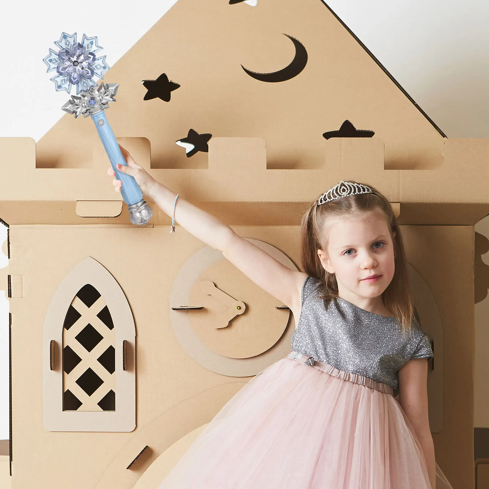 Палочка, светящаяся снежинка с - Фотография_2