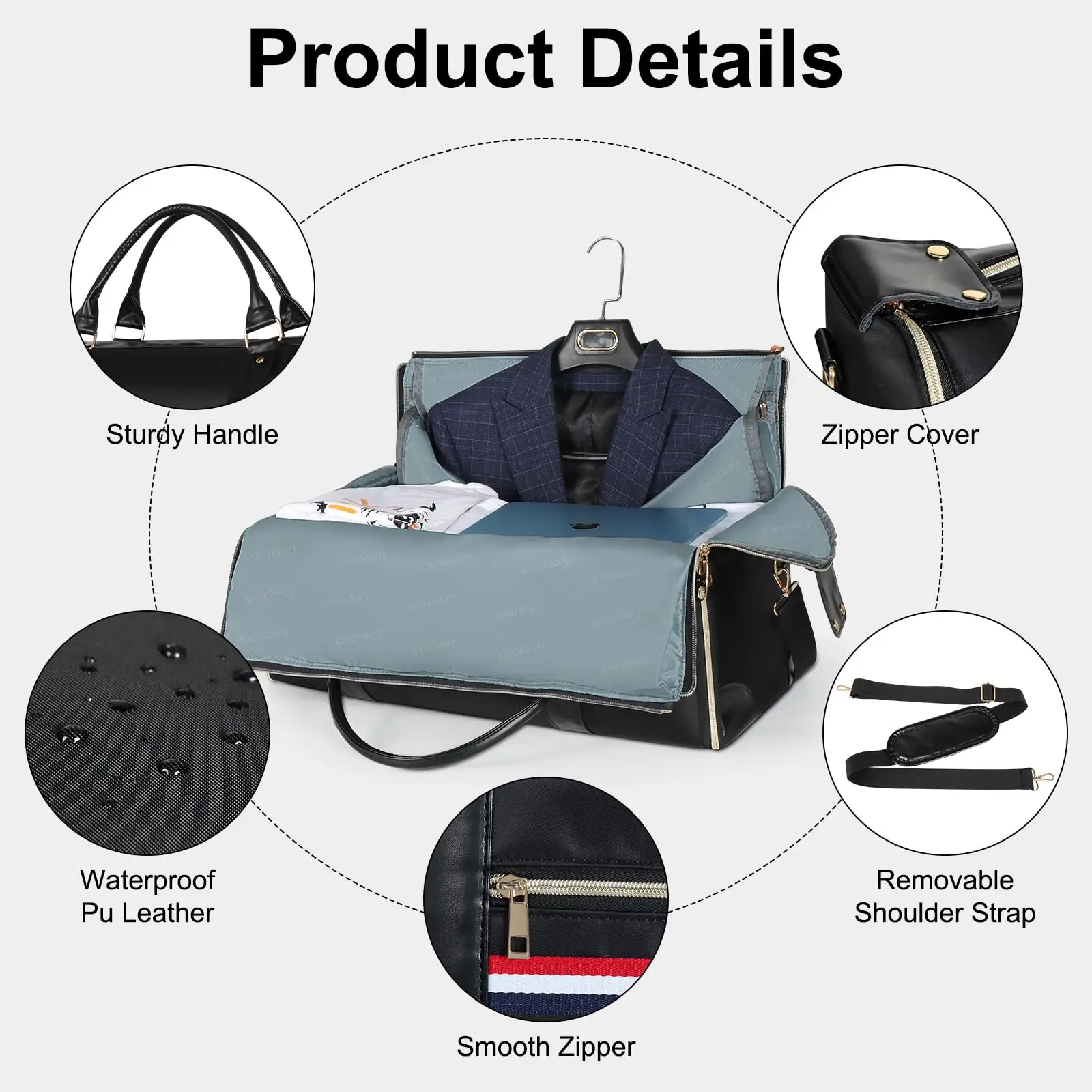 Geestock convertible duffle для одежды - Фотография_4