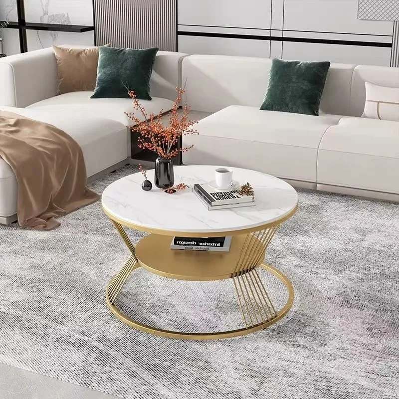 Круглые минималистичные журнальные столики - Фотография_5