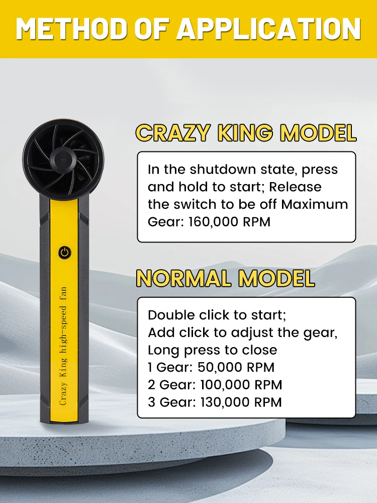 160000 rpm turbo violent fan бесщеточный - Фотография_2