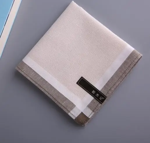 Мужской хлопковый носовой платок