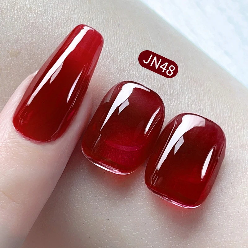 Blood red желейный гель-лак для - Фотография_2