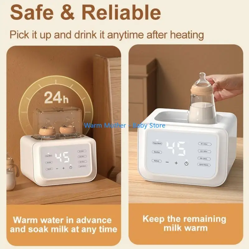 Двойной подогреватель детских бутылочек для всей семьи - Фотография_5