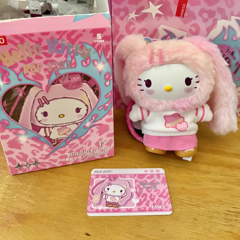 Подлинная бархатная подвеска hello-kitty в стиле поп-звезды - Фотография_5
