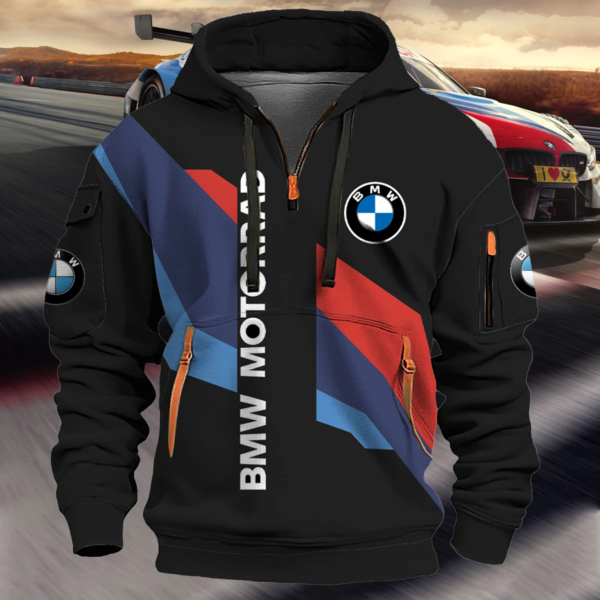 Высококачественная толстовка с капюшоном bmw 2022 - Фотография_5