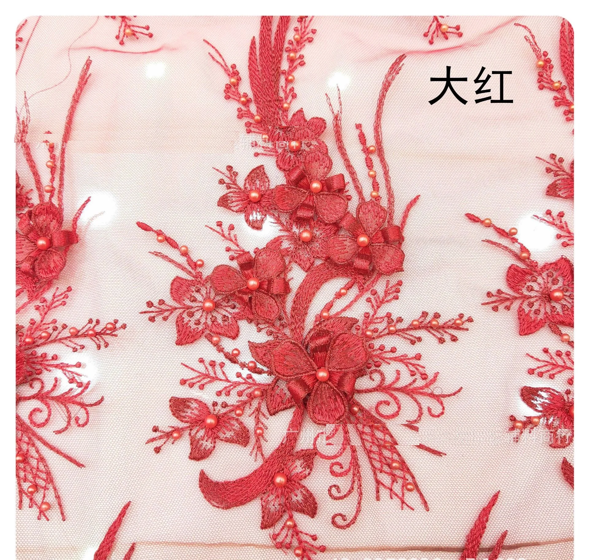 Сетчатая трехмерная вышивка из - Фотография_6