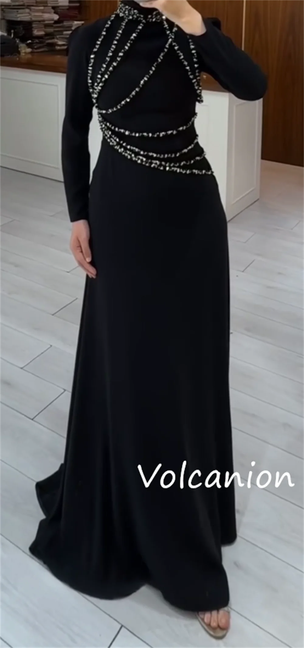 Длинные платья трапециевидной формы - Фотография_3