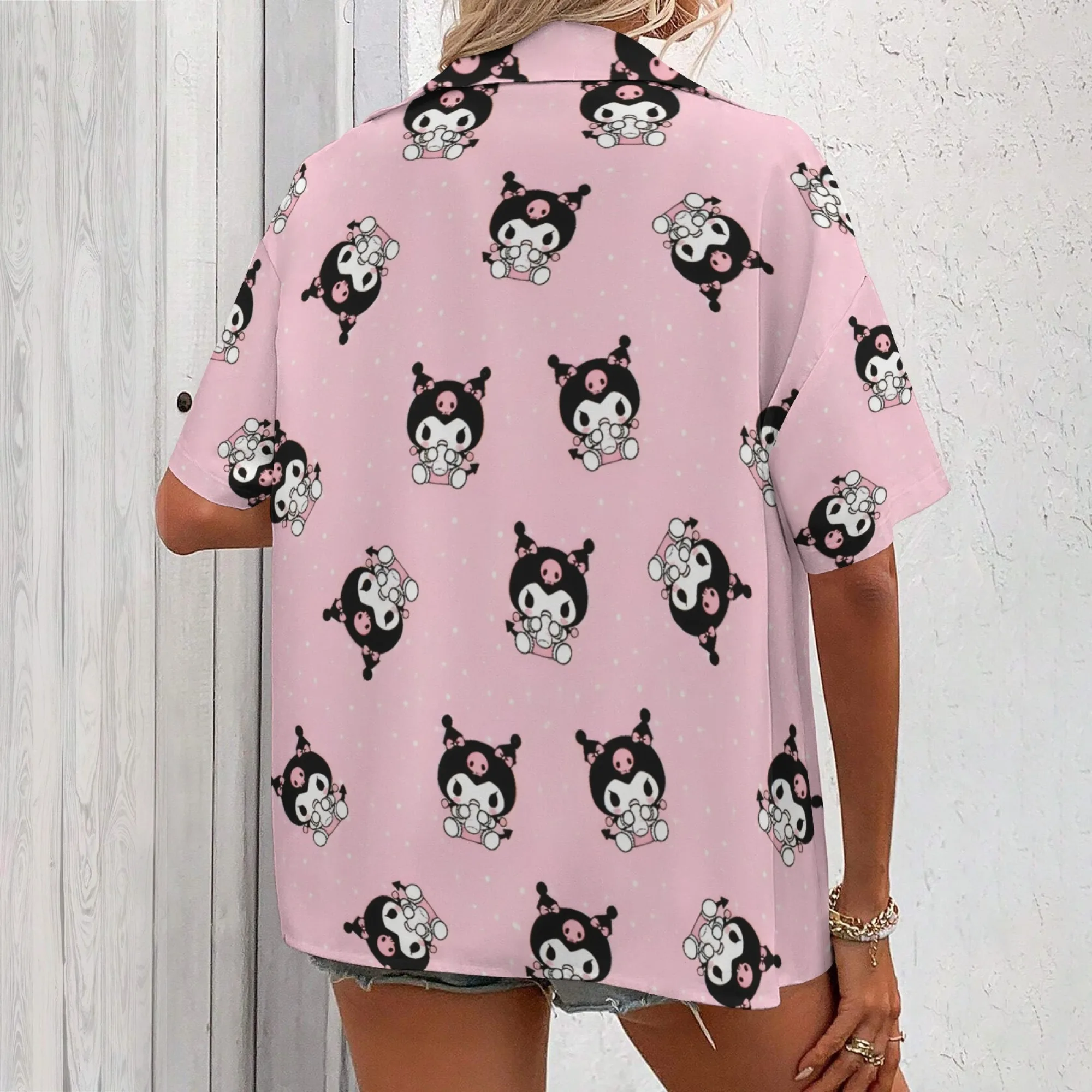Рубашка kuromi женская дешевая - Фотография_2