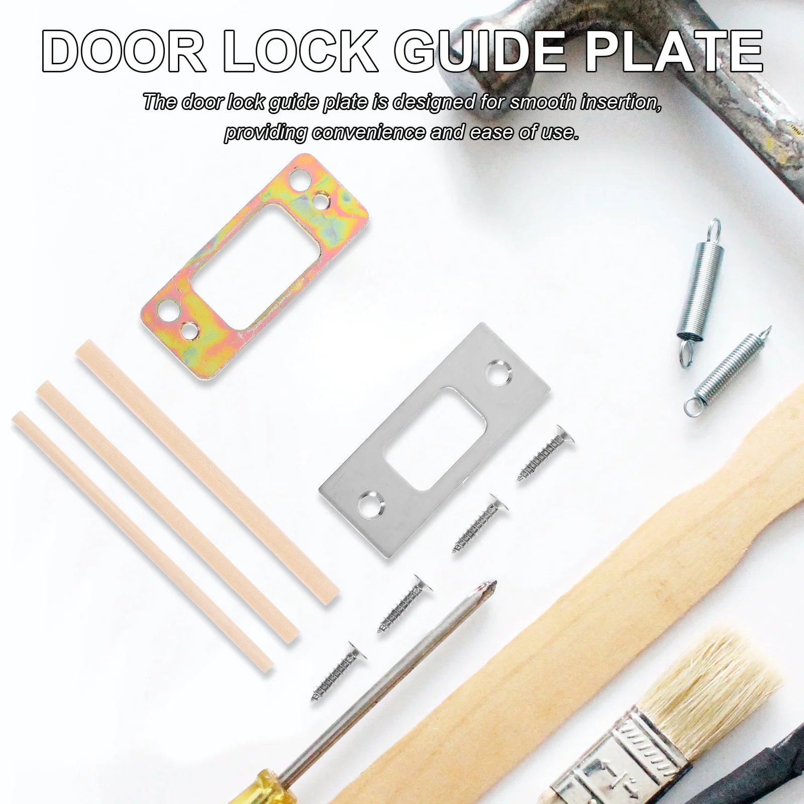 1 комплект, усиленная дверная накладка из нержавеющей стали - Фотография_4