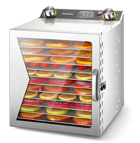 Небольшая бытовая сушилка для фруктов и овощей из нержавеющей стали - Фотография_5