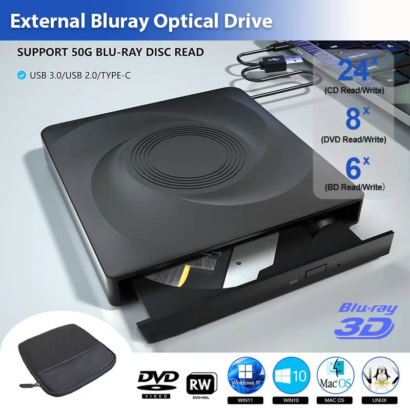 Внешний привод blu-ray для ноутбуков