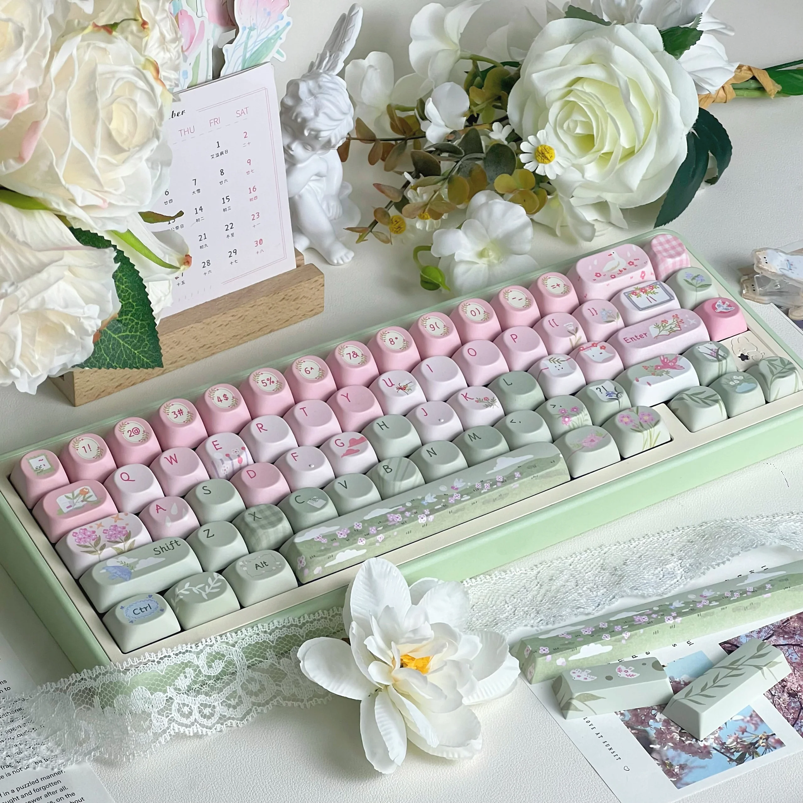 Набор колпачков для клавиш spring - Фотография_3