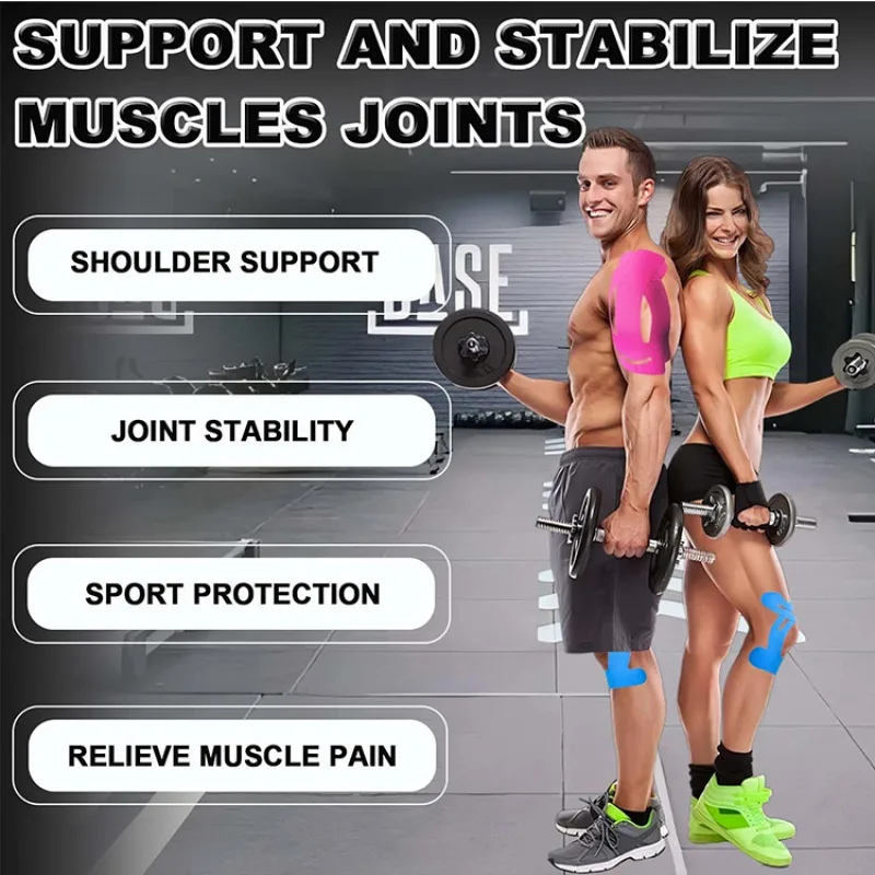 Наколенники muscle patch для мышечной - Фотография_4