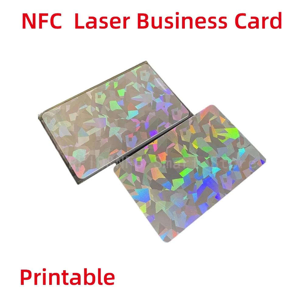 Nfc лазерные визитные карточки материал пвх 13 - Фотография_5