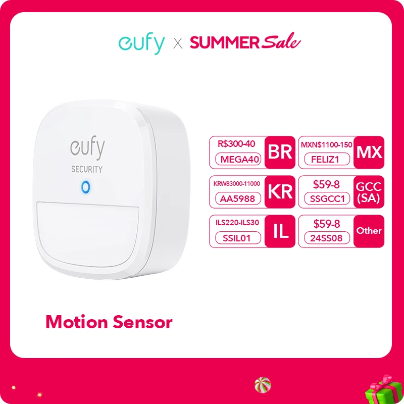 Система безопасности eufy с датчиком движения