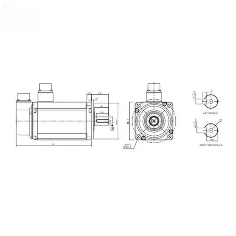 Новый оригинальный серводвигатель delta ecma-k11315ss ecma-a2 2000 1 - Фотография_3