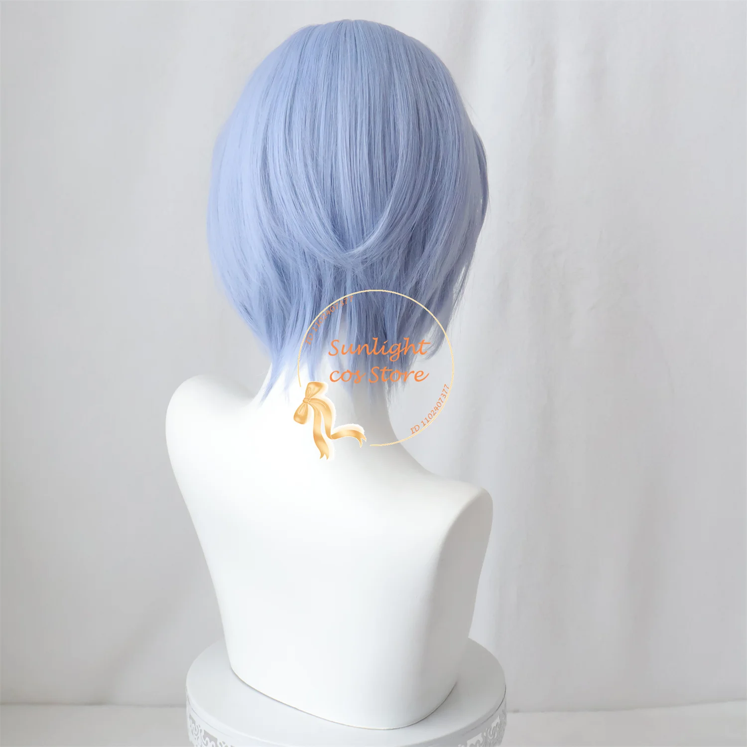 Ayanami rei косплей парик 30 см - Фотография_5