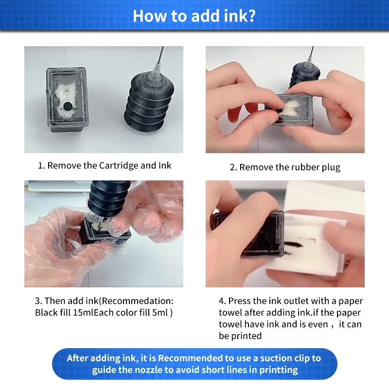 Inkarena для hp 305 xl 305xl многоразовый - Фотография_5