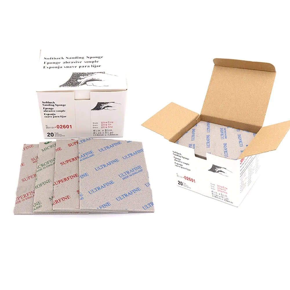 Шлифовальная губка в мягкой обложке