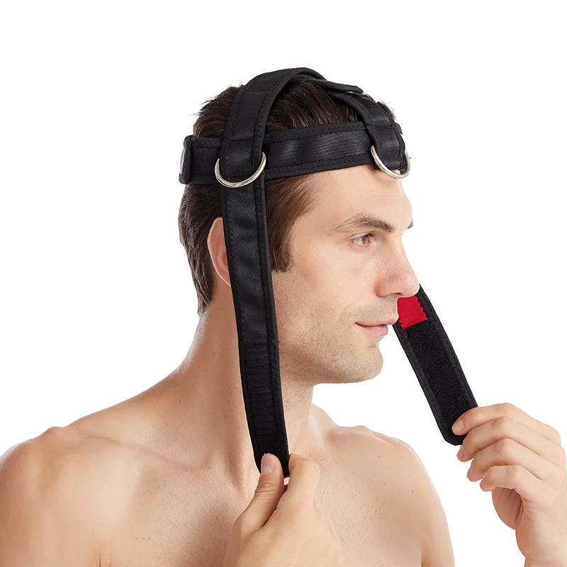 Тренажер для головы и шеи с обтяжетелями - Фотография_2