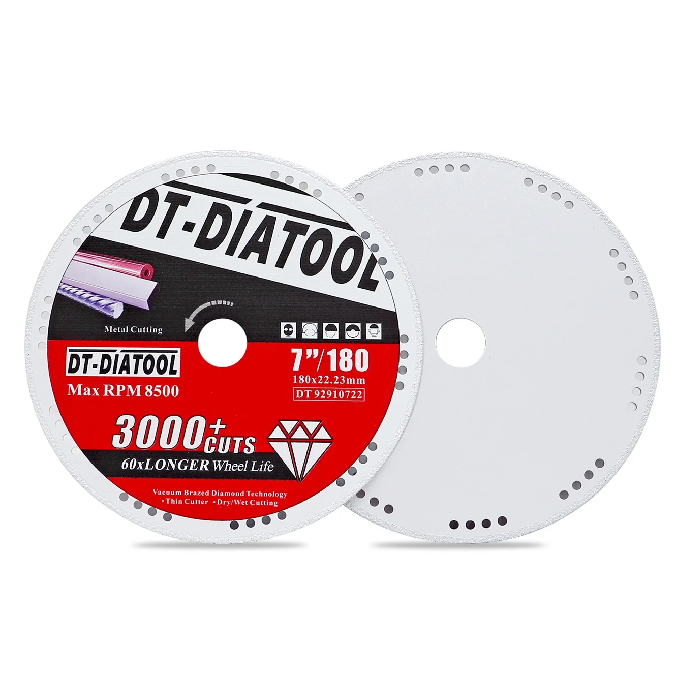 Dt-diatool 7 дюймов 180 мм алмазный