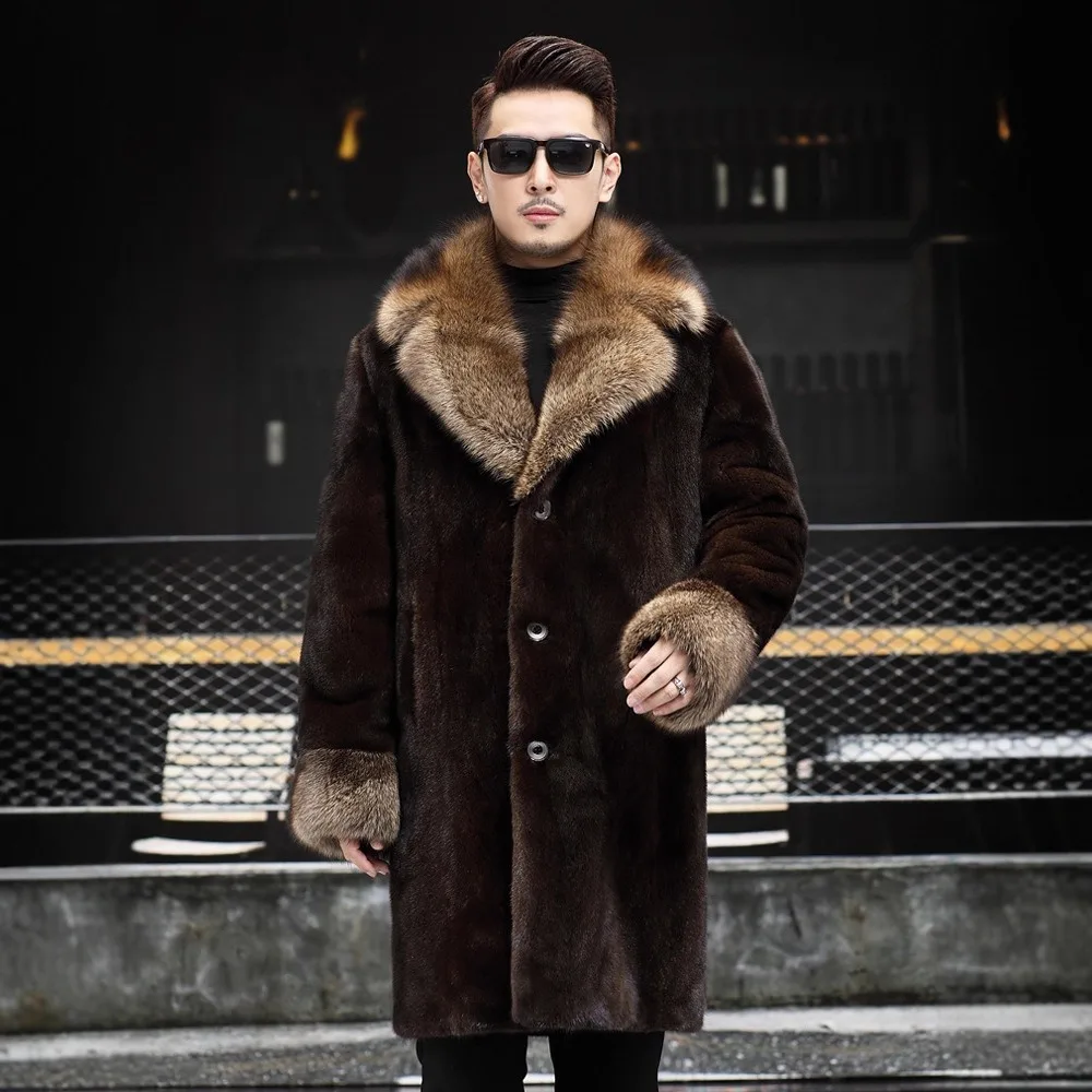 Высококачественная норковая шуба среднего и длинного цвета - Фотография_4