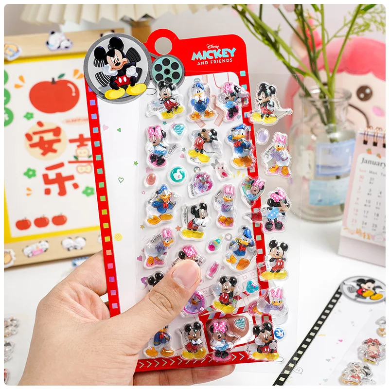 Kawaii микки маус 3d хрустальные - Фотография_3