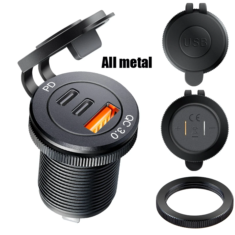 Usb-разъем в автомобиле quick charge pd 3 - Фотография_4