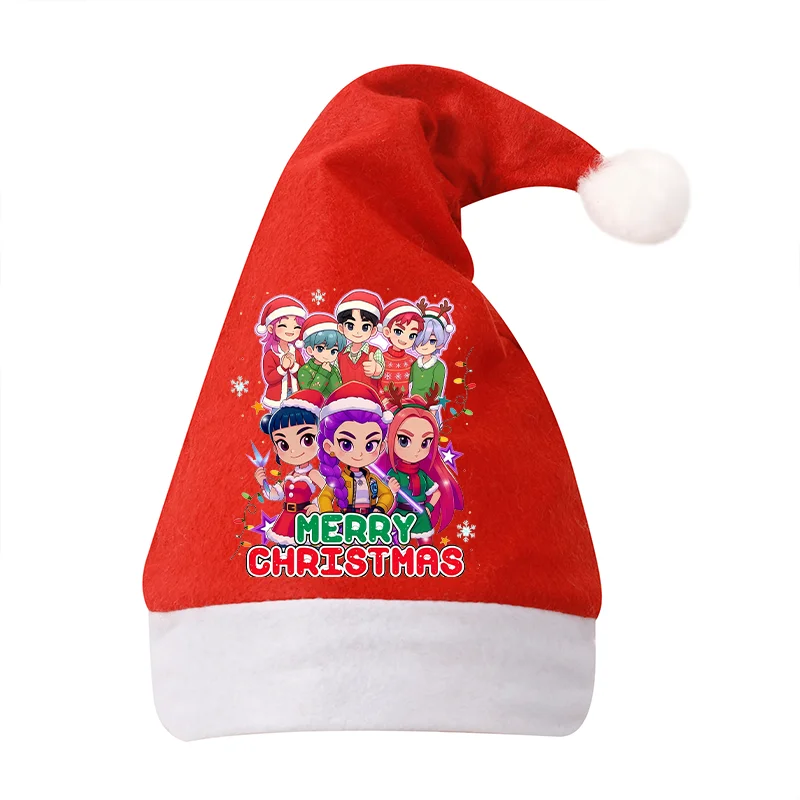 K pop demon hunter шапки санта-клауса - Фотография_2