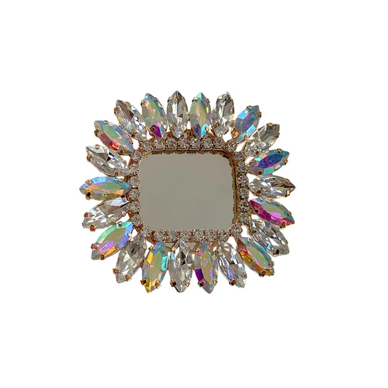 Роскошный блестящий квадратный зеркальный фотодержатель - Фотография_6