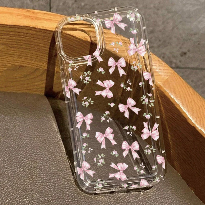 Прозрачный чехол для телефона с