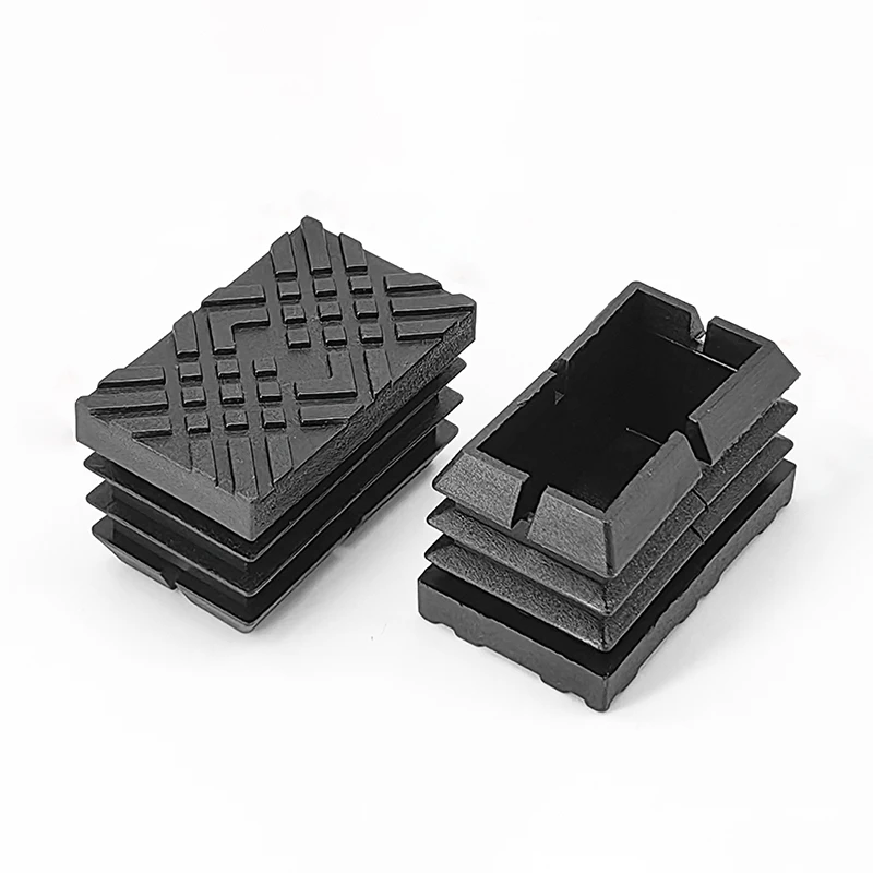 ~ 60 мм черная квадратная пластиковая заглушка в трубе - Фотография_4