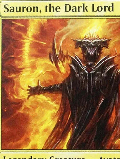 [sauron, the dark lord] tcg волшебные - Фотография_3