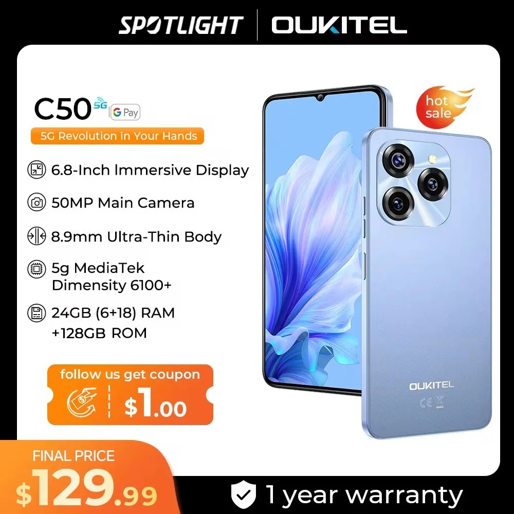 Смартфон oukitel c50