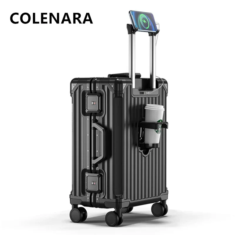 Colenara 24 "26 дюймов большой емкости для багажа с алюминиевой рамой - Фотография_4