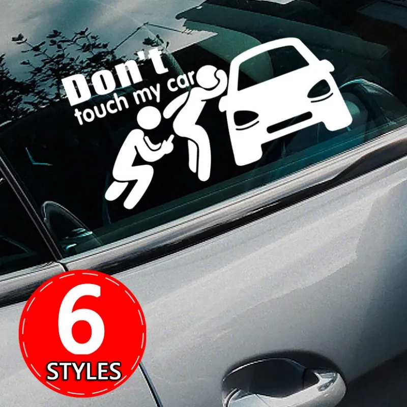 Наклейки на автомобиль «don't touch my car»