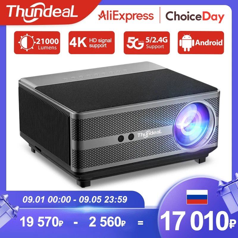 Проектор thundeal full hd 1080p
